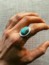 Load image into Gallery viewer, Royston Turquoise Ring- Size 9.75