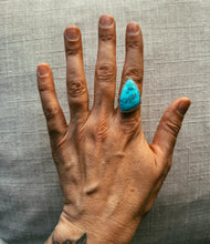 Load image into Gallery viewer, Blue Bird Turquoise Ring- Size 8.5