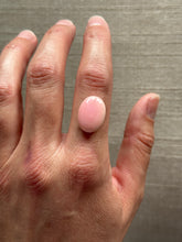 Load image into Gallery viewer, Pink Conch Shell Oval #16 Custom Ring