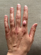 Load image into Gallery viewer, Pink Conch Shell Teardrop #19 Custom Ring