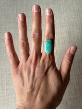 Load image into Gallery viewer, Turquoise Mountain Turquoise Stone Custom Ring
