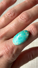 Load image into Gallery viewer, Turquoise Mountain Turquoise Stone Custom Ring