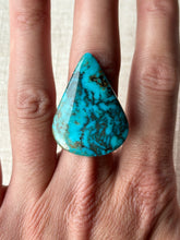 Load image into Gallery viewer, Turquoise Mountain Turquoise Stone Custom Ring