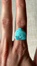 Load image into Gallery viewer, White Water Turquoise Stone Custom Ring
