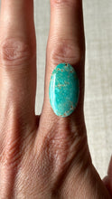 Load image into Gallery viewer, Turquoise Mountain Turquoise Stone Custom Ring