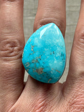 Load image into Gallery viewer, Arizona Morenci Turquoise Stone Custom Ring
