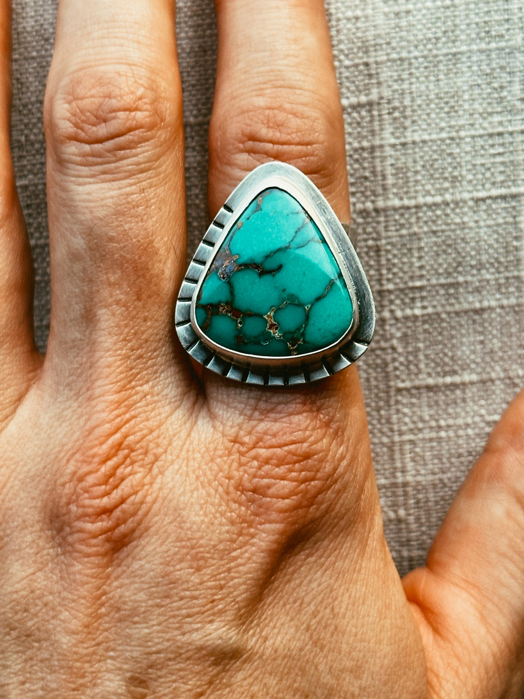 Hubei Turquoise Ring- Size 9.5