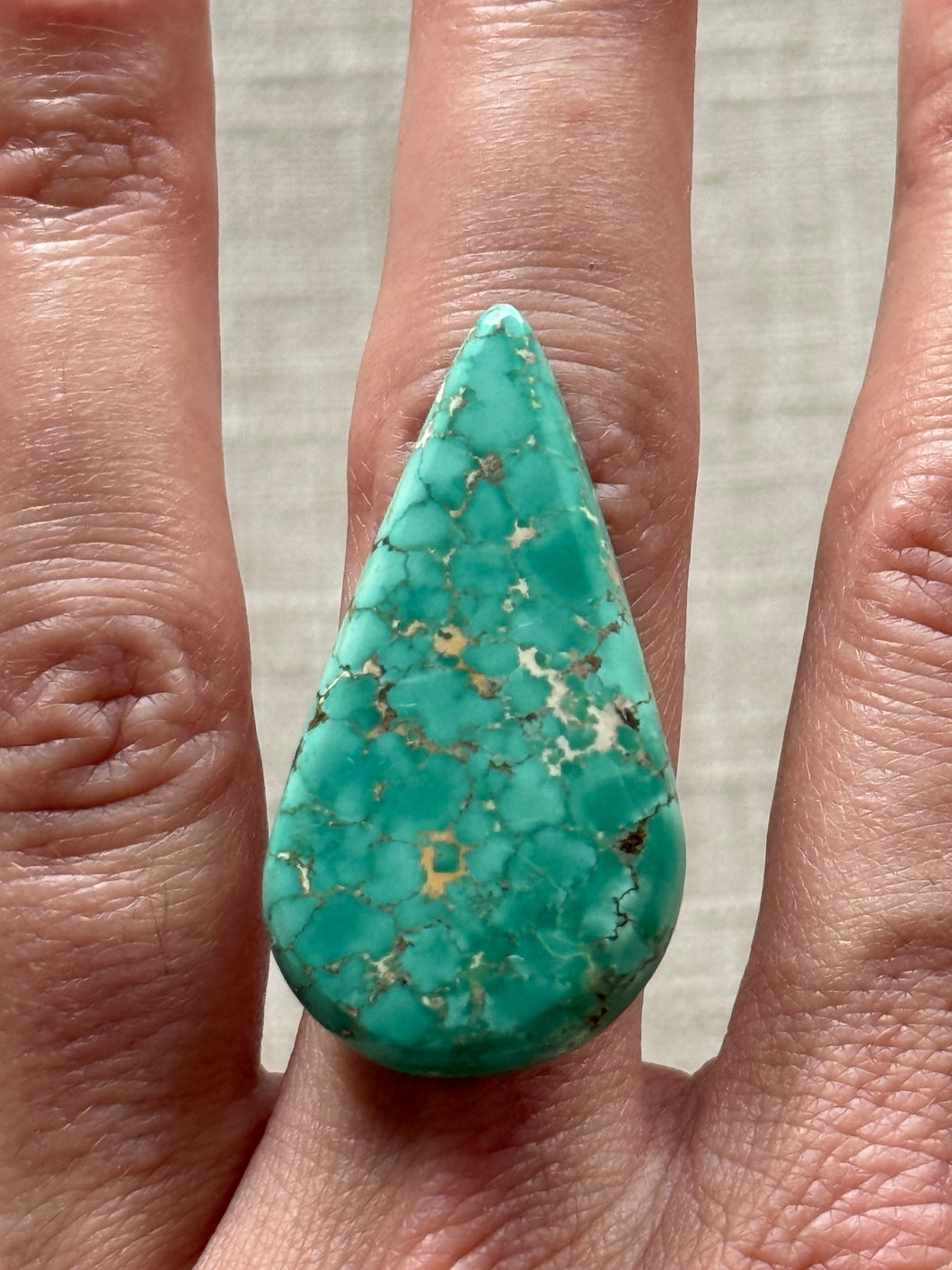 Turquoise Stone Custom Ring