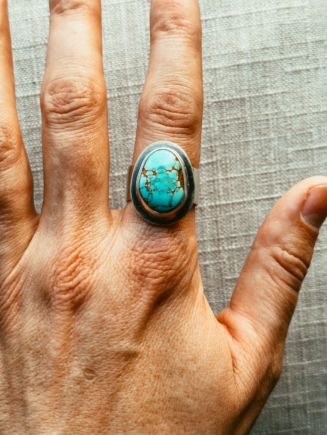 Royston Turquoise Ring- Size 9.75
