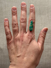 Load image into Gallery viewer, Kingman Turquoise Stone Custom Ring
