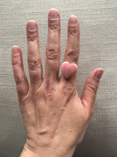 Load image into Gallery viewer, Pink Conch Shell Heart #1 Custom Ring
