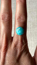 Load image into Gallery viewer, White Water Turquoise Stone Custom Ring
